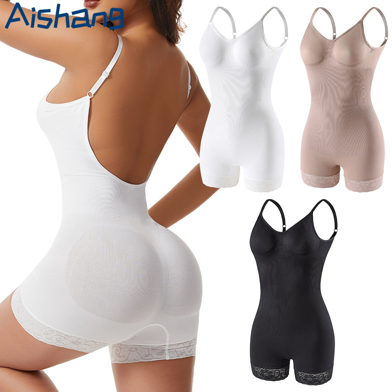 Shapewear Bodysuit Firm - Seamless Bodysuit for Women Tummy Control