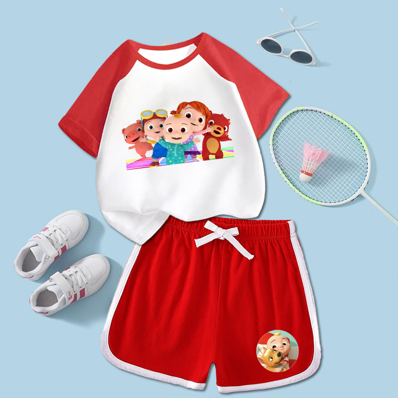 2PCS Cocomelons Kids T-shirts  - Boyshort Underwear ulasan dan harga