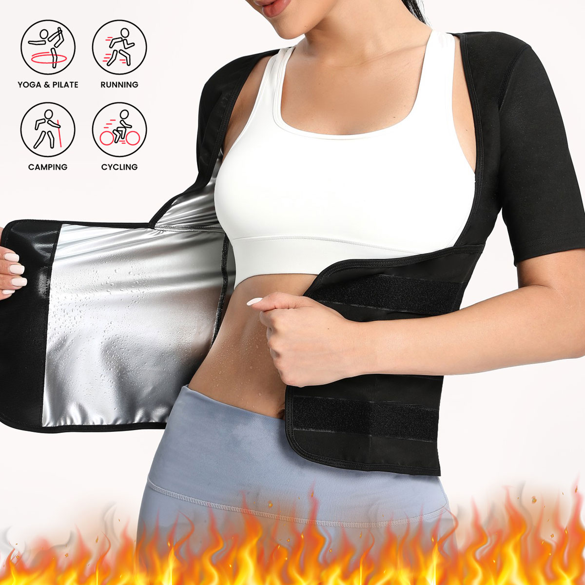 Sauna Suit for Women Sweat Bod - Shapewear Bodysuit Firm ulasan dan harga