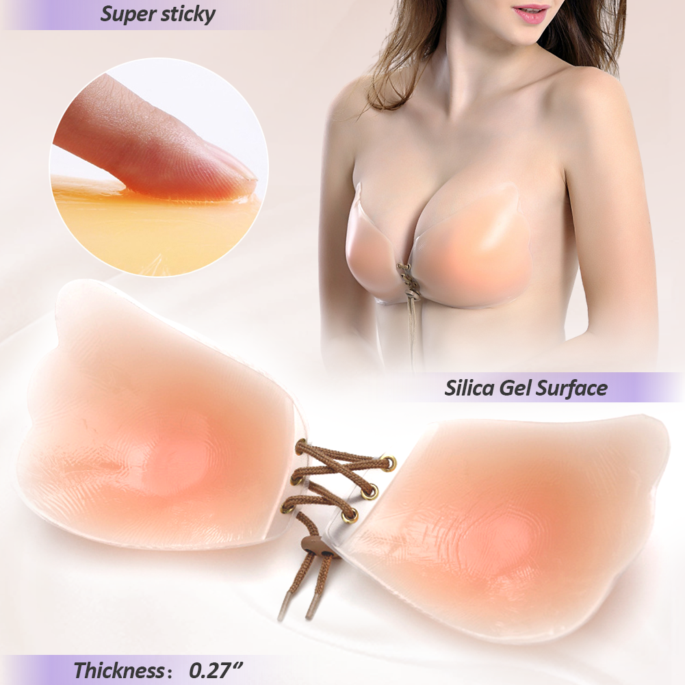 WEICHENS Breast Lift Adhesive  - Silicone Bra Adhesive ulasan dan harga