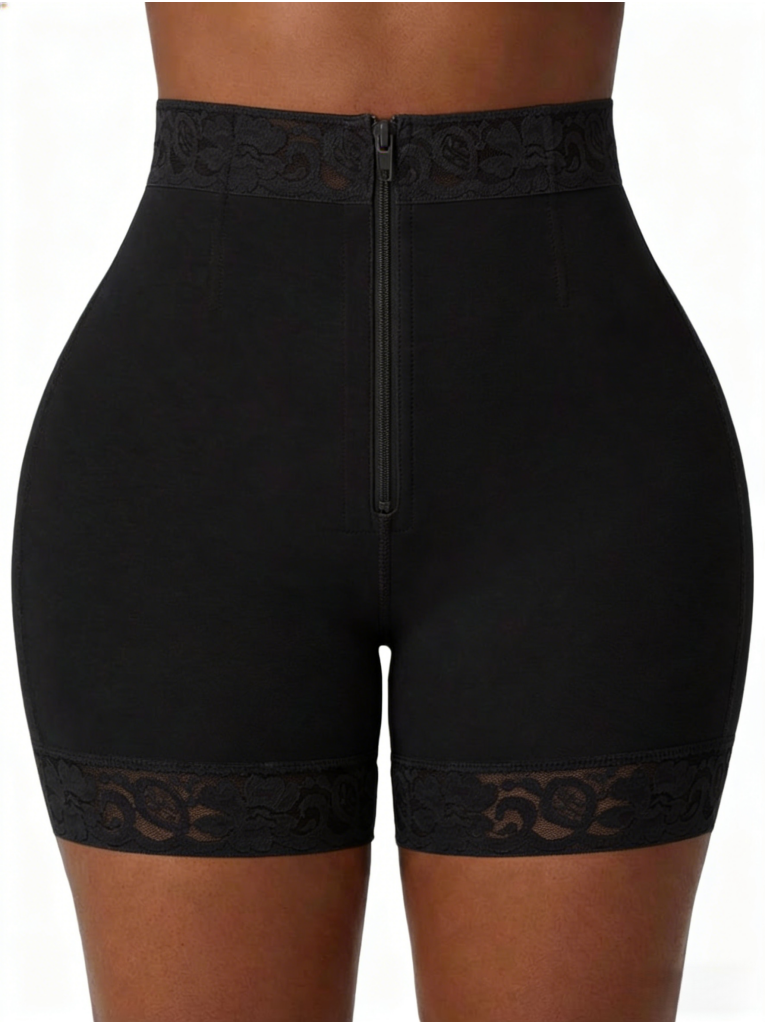 High-Waisted Butt Lifter Panti - Boyshort Underwear ulasan dan harga
