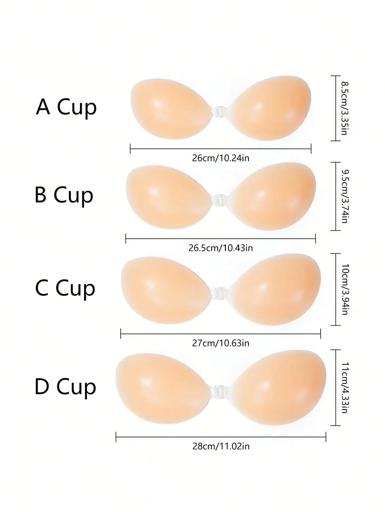 1pc Women's Silicone Sticky Br - Silicone Bra Adhesive ulasan dan harga