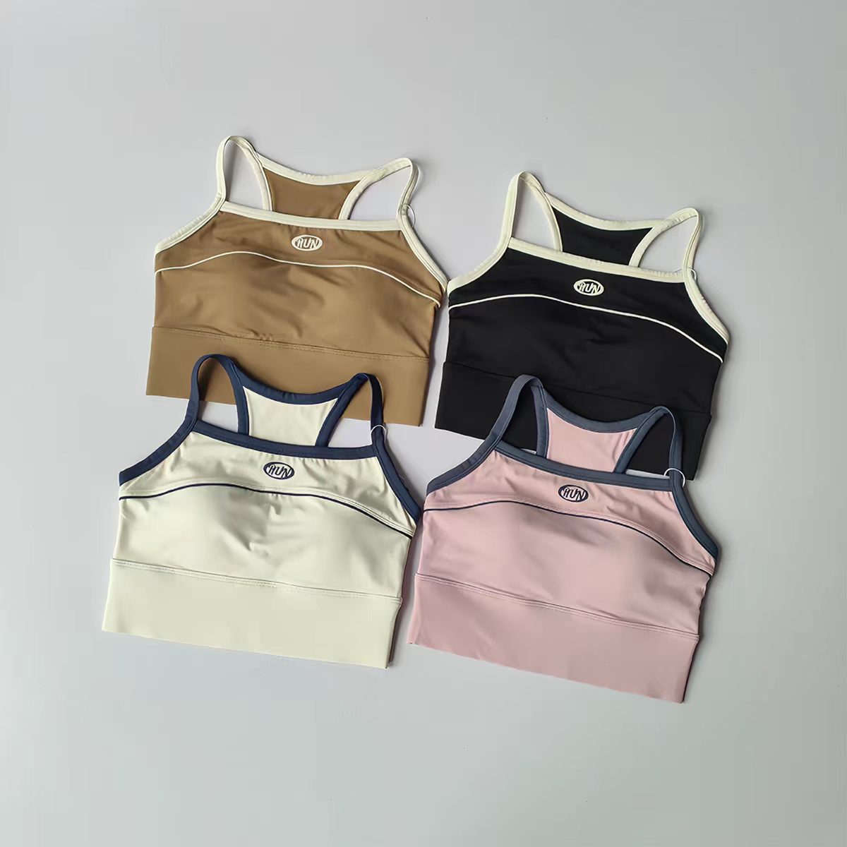 Women Color Block Sports Bra w - Sports Bra High Impact ulasan dan harga