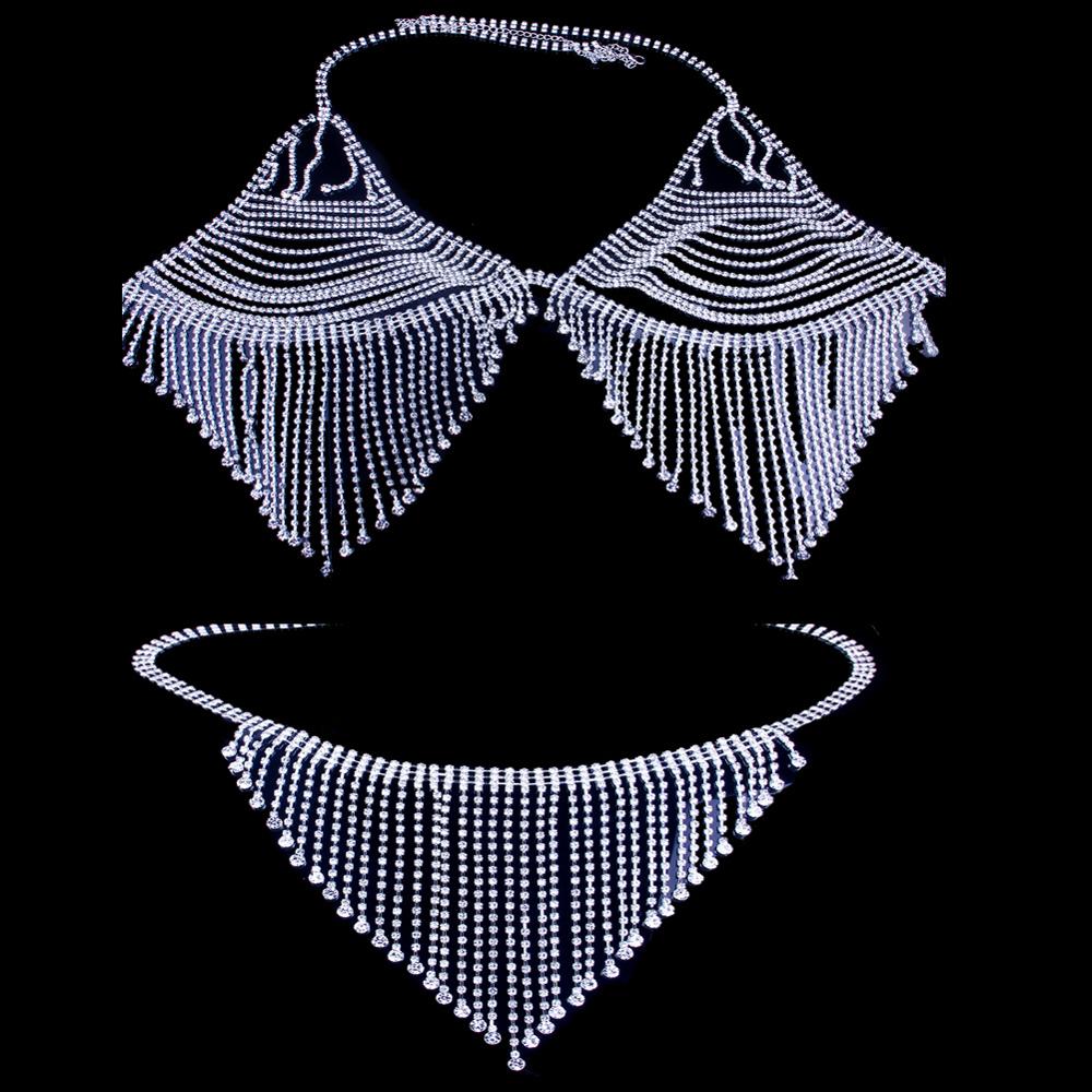 Stonefans New Tassel Crystal B - Thong Bikini Women ulasan dan harga