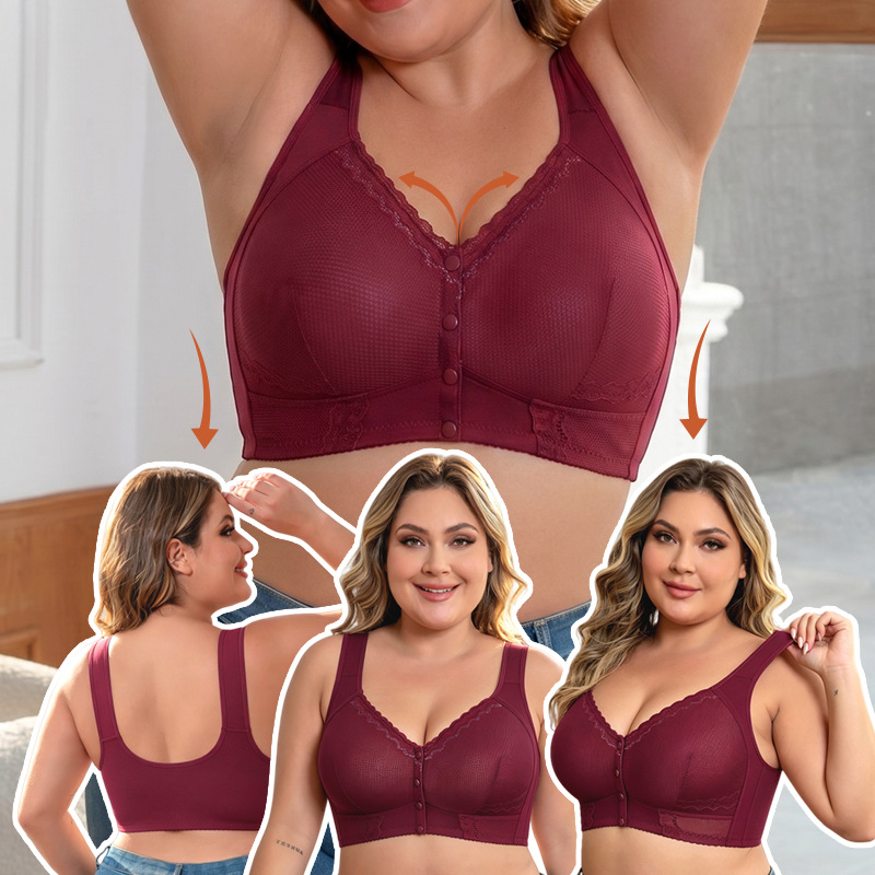 1XL to 7XL Plus Size Front Clo - Seamless Underwear Women ulasan dan harga