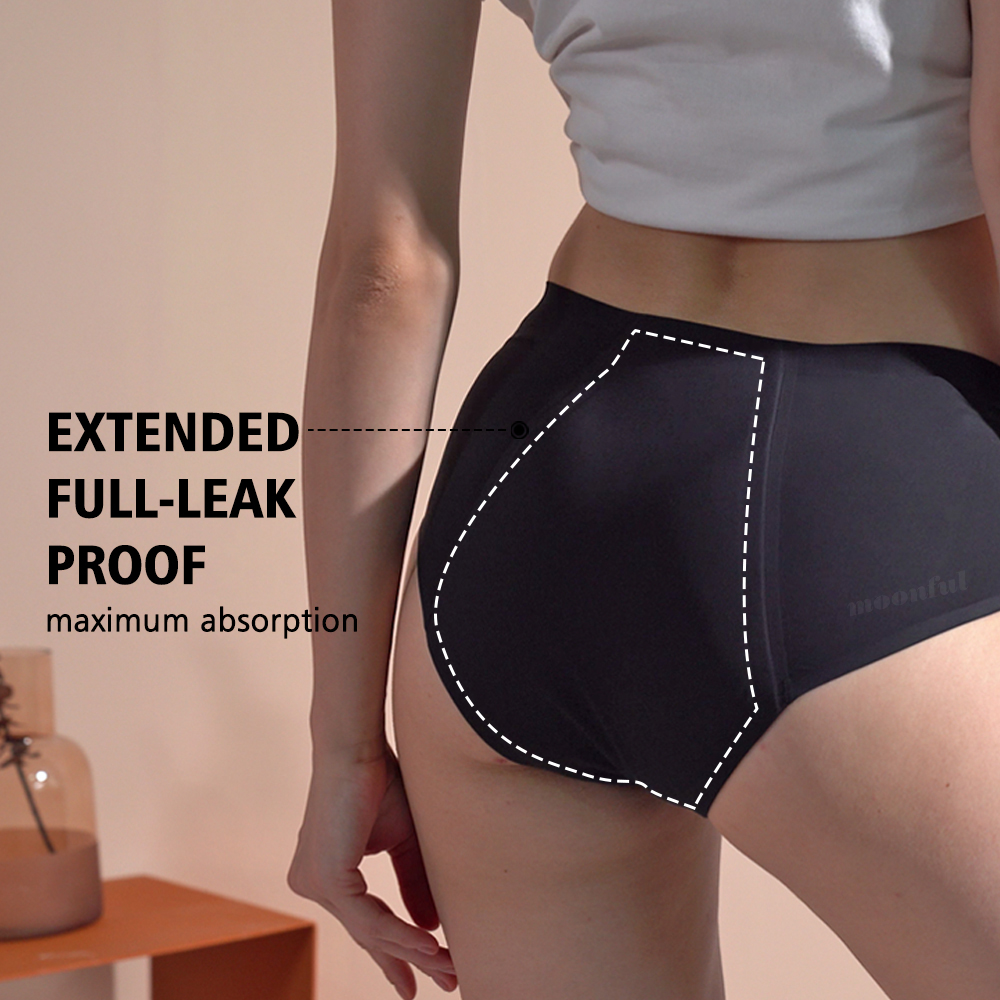 Seamless Menstruation Panties  - Period Panty Absorbent ulasan dan harga