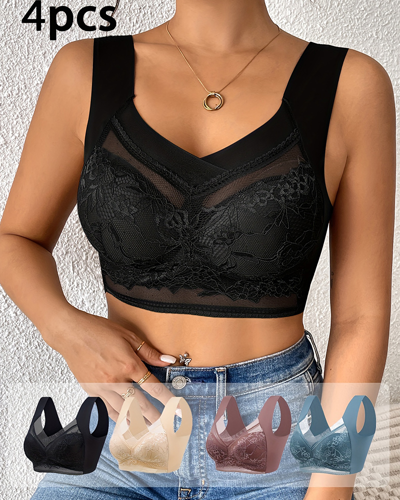 4Pcs Plus Size Women Seamless  - Seamless Underwear Women ulasan dan harga